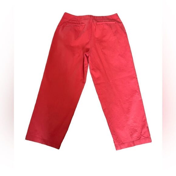 TOMMY BAHAMA Coral Wide Leg Stretch Cropped Capri Pant 6 - Picture 5 of 9